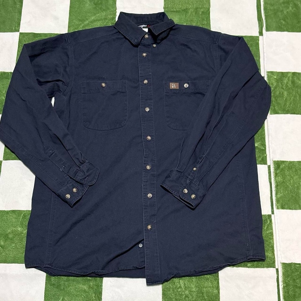 Men’s XLT Wrangler “Riggs Workwear” Black Work shirt